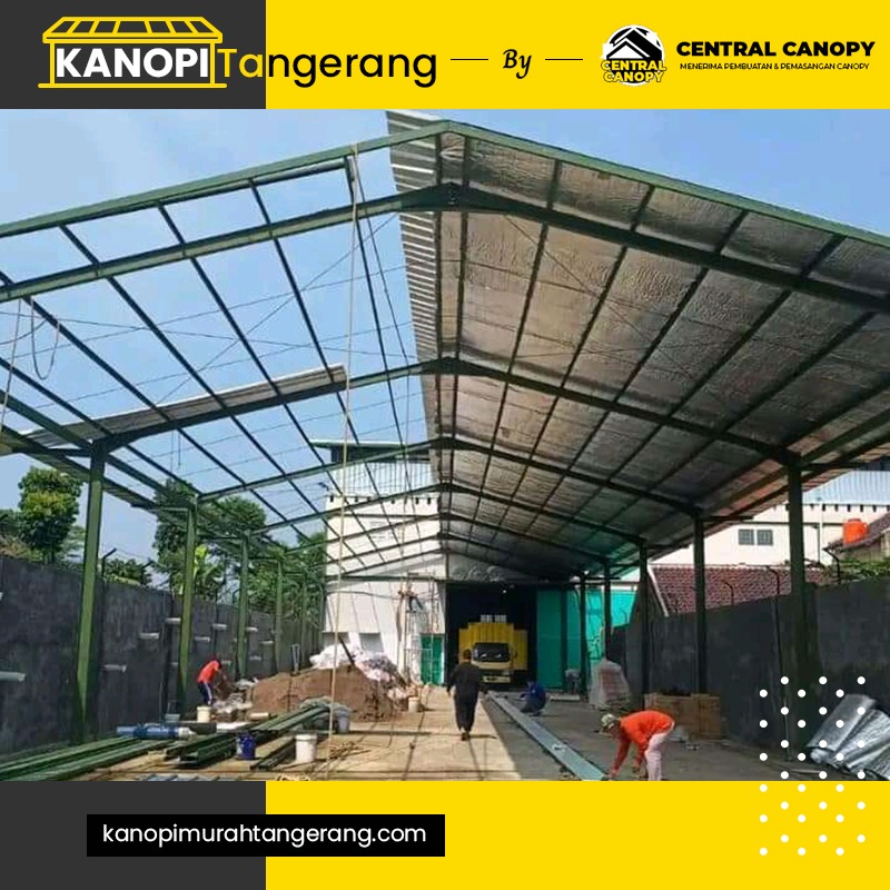 Kontruksi Baja Berat – Kanopi Murah Tangerang